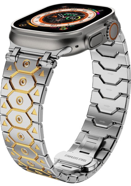 Apple Watch 46MM / 49MM / 45MM / 44MM Için Ste Saat Kayışı (Yurt Dışından) indirimleri