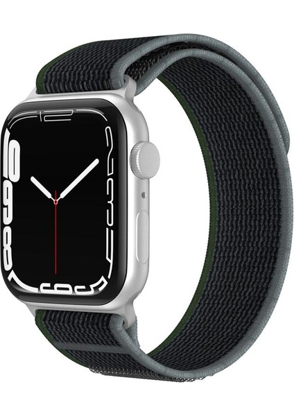 Apple Watch 46MM / 49MM / 45MM / 44MM Için Naylon Saat Kayışı (Yurt Dışından)