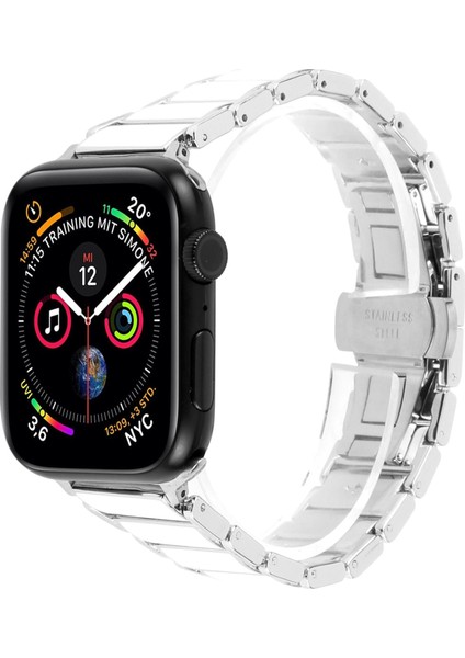 Apple Watch 46MM / 49MM / 45MM / 44MM Için Metal Saat Kayışı (Yurt Dışından)