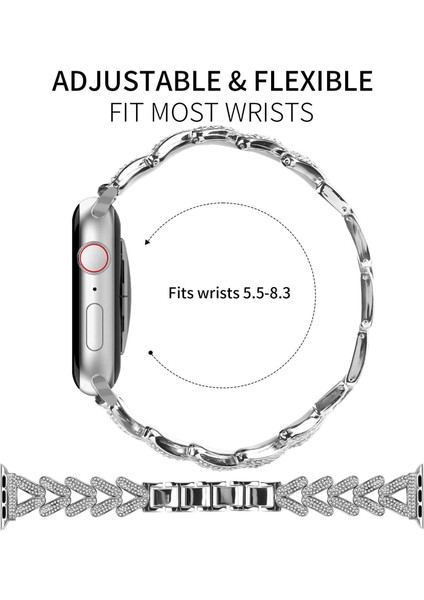 Apple Watch 38 / 40 / 41 / S10 42MM 20MM Için Metal Kayış (Yurt Dışından) fiyatları