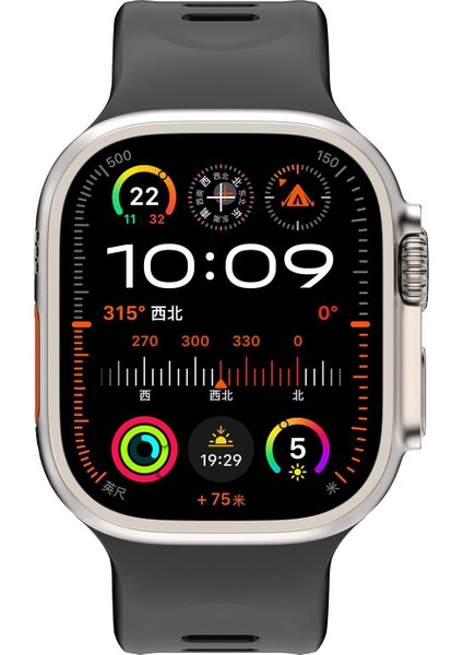 Apple Watch 46MM / 49MM / 45MM / 44MM Için Silikon Kordon (Yurt Dışından) modelleri