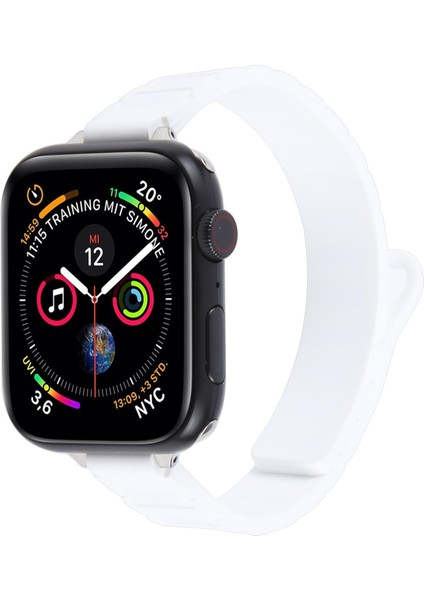 Apple Watch 42MM / 41MM / 40MM / 38MM Için Silikon Kayış (Yurt Dışından)