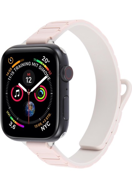 Apple Watch 42MM / 41MM / 40MM / 38MM Için Silikon Kayış (Yurt Dışından)