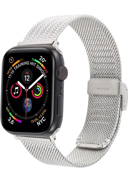 Apple Watch 46MM / 49MM / 45MM / 44MM Için Metal Saat Kayışı (Yurt Dışından)