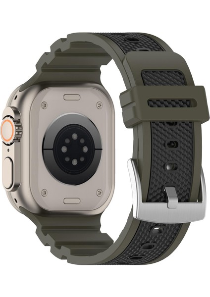 Apple Watch 46MM / 49MM / 45MM / 44MM Için Silikon Kordon (Yurt Dışından) fırsatları