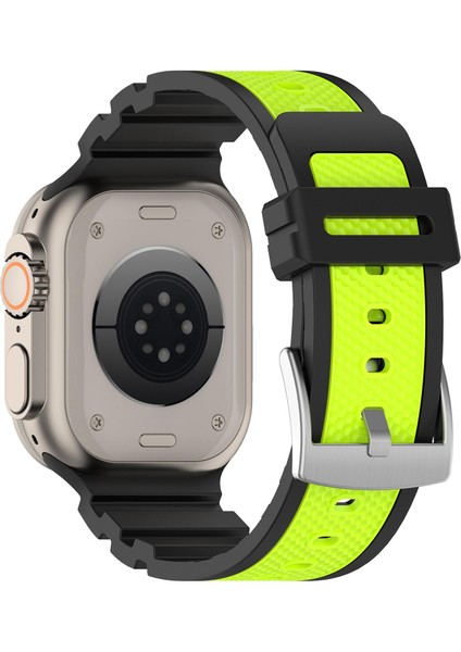 Apple Watch 46MM / 49MM / 45MM / 44MM Için Silikon Kordon (Yurt Dışından) fırsatları