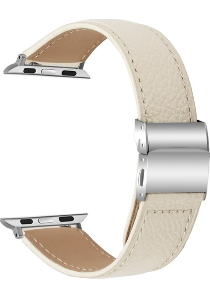 Apple Watch 46MM / 49MM / 45MM / 44MM Için Deri Saat Kayışı (Yurt Dışından) fiyatları