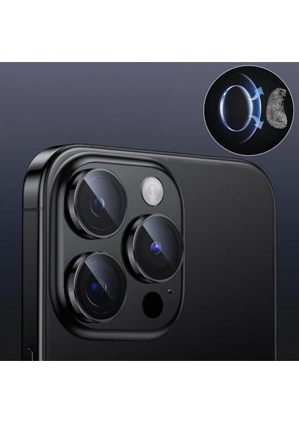 iPhone 15 Pro / 15 Pro Max Uyumlu Renkli Metal Lens Koruyucu fiyatları