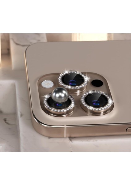iPhone 15 Pro / 15 Pro Max Uyumlu Renkli Metal Lens Koruyucu fiyatları