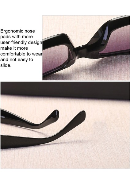 Kare Güneş Gözlüğü Bayanlar Vintage Büyük Boy Güneş Gözlükleri Kadın Büyük Çerçeve UV400 (Yurt Dışından) fırsatları