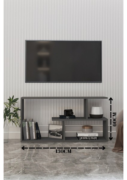 Tv Ünitesi,kitaplık,televizyon Sehpası 130 cm ,portatif,minifix Kurulum indirimleri