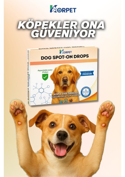 Köpekler Için Dış Ense Serumu 5'li Bitkisel Cilt Tüy Damlası fiyatları