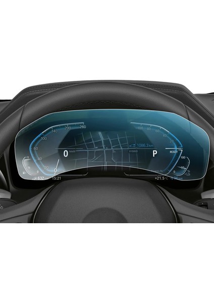 Bmw 3 Serisi (G20) 2020-2022 Uyumlu Kamerasız Dijital Gösterge 9h Nano Ekran Koruyucu
