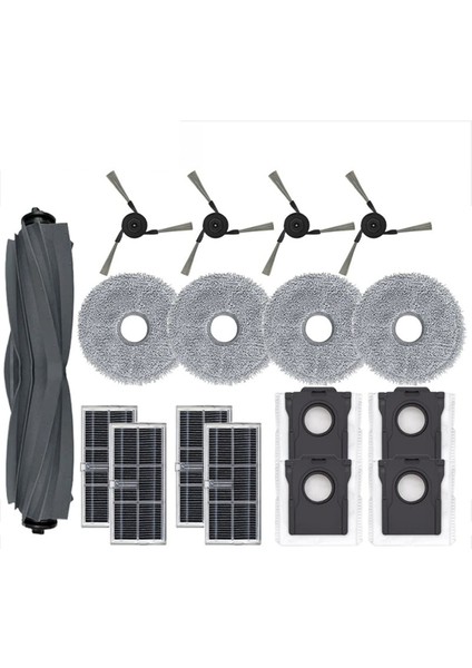 Dreame X40 Ultra / X40 Pro Ultra Robot Vakum Süpürge Mop Hepa Filtre Toz Çantası Aksesuarları Yedek Yedek Parçalar (Yurt Dışından)