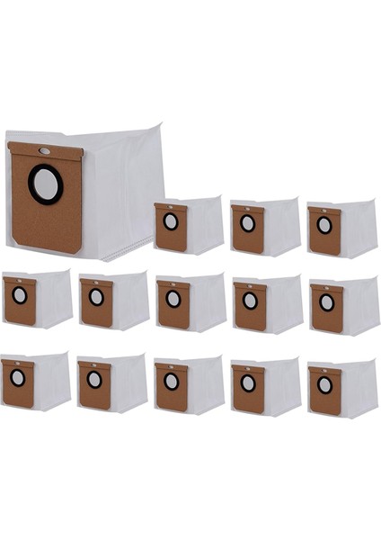 Eufy L50 Ses, L60 Ses Serisi Robtik Vakum Süpürge Için Yedek Toz Torbası, Conga Home 10000, 8090 Ultra, 9090 Aı Için (Yurt Dışından)