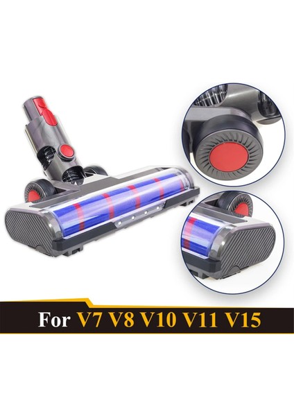 Dyson V7 V8 V10 V11 V11 V15 Vakum Süpüratörler Parçalar Kablosuz Çubuk Silindir Fırça Baş Temel Kafa Fırçası Değiştirme (Yurt Dışından) modelleri