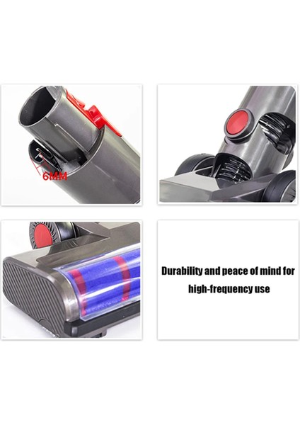 Dyson V7 V8 V10 V11 V11 V15 Vakum Süpüratörler Parçalar Kablosuz Çubuk Silindir Fırça Baş Temel Kafa Fırçası Değiştirme (Yurt Dışından) indirimleri