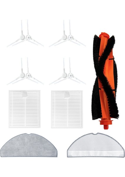 13PCS Mijia 3c Geliştirilmiş E10/C103/B112/E12 Vakum Süpürge Ana Yan Fırça Filtresi Mop Bezi (Yurt Dışından)