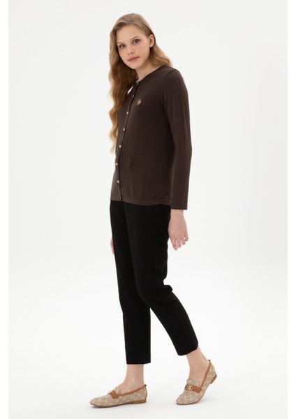 Kadın Siyah Pantolon (Kanvas-Chino) 50316902-VR046 modelleri