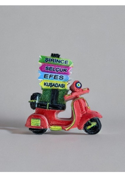 Şirince & Selçuk & Efes & Kuşadası Temalı Polyester Magnet.