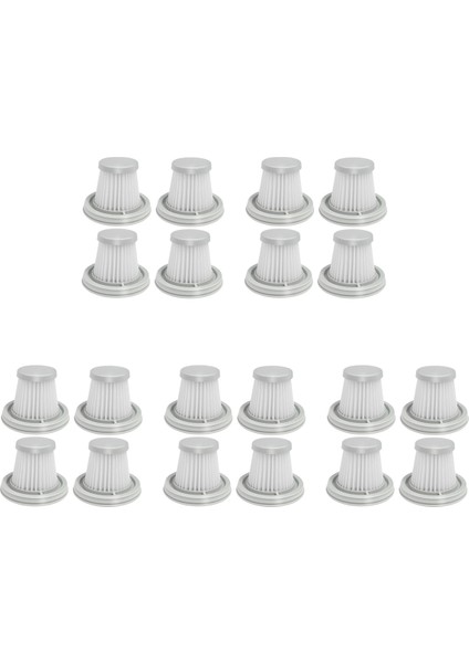 20PCS Xiaomi Mijia Için Hepa Filtresi Kullanışlı Vakum Süpürge Ev Araba Mini Kablosuz Yıkanabilir Filtre Yedek Parçalar Aksesuarlar (Yurt Dışından)