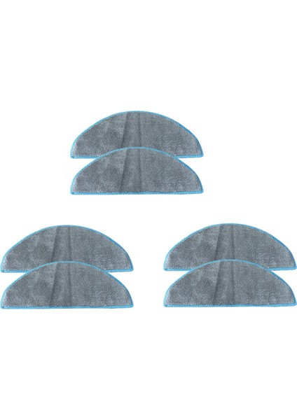 6pcs Mop Pad Izleme Parçası Irobot Roomba Combo Essential Y0112 Vakum Süpürge Yıkanabilir Mikrofiber Mop Pad (Yurt Dışından)