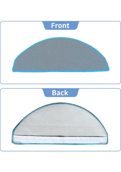 6pcs Mop Pad Izleme Parçası Irobot Roomba Combo Essential Y0112 Vakum Süpürge Yıkanabilir Mikrofiber Mop Pad (Yurt Dışından) fiyatları