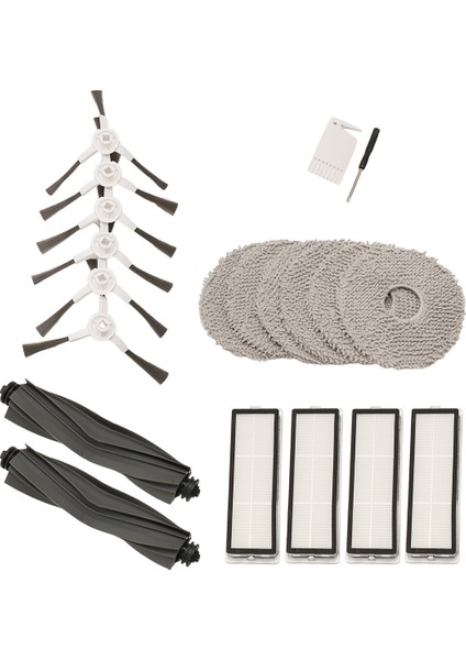 Dream L10S Için Ultra / L10S Pro / L10 Ultra Xiaomi X10+ Vakum Süpürge Ana Yan Fırçalar Hepa Filtreler Mop Bezi (Yurt Dışından) fiyatları