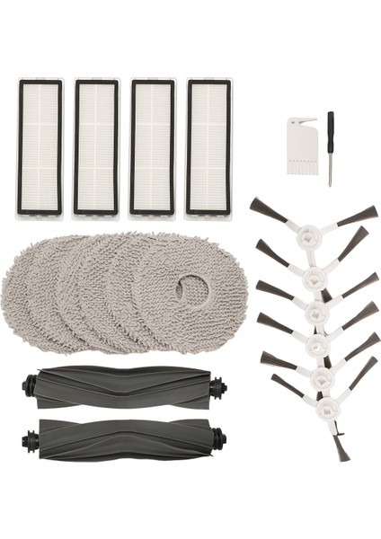 Dream L10S Için Ultra / L10S Pro / L10 Ultra Xiaomi X10+ Vakum Süpürge Ana Yan Fırçalar Hepa Filtreler Mop Bezi (Yurt Dışından) modelleri