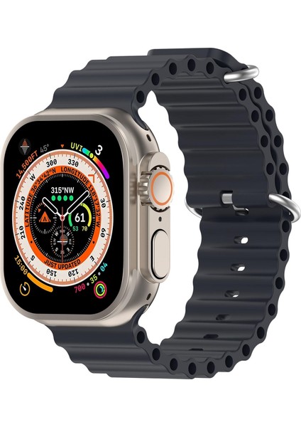 Apple Watch 42MM / 41MM / 40MM / 38MM Için Silikon Kayış (Yurt Dışından)