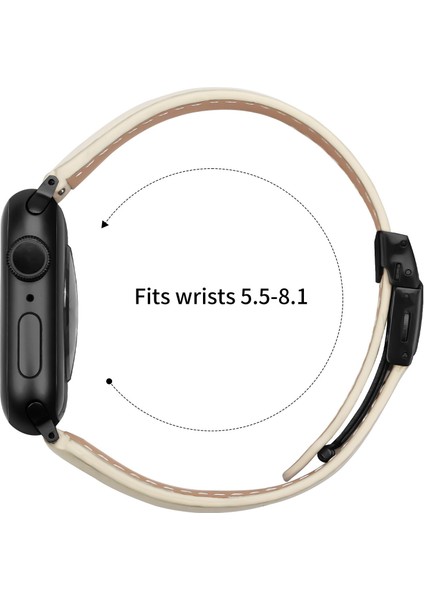 Apple Watch 42MM / 41MM / 40MM / 38MM Için Deri Saat Kayışı (Yurt Dışından) modelleri