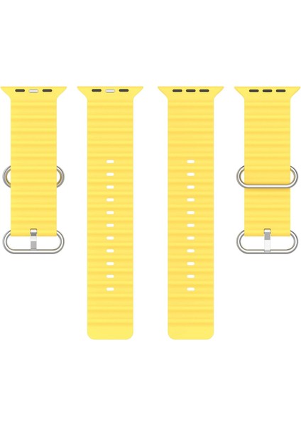 Apple Watch 46MM / 49MM / 45MM / 44MM Için Silikon Kayış (Yurt Dışından) fırsatları