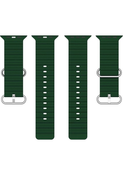 Apple Watch 46MM / 49MM / 45MM / 44MM Için Silikon Kayış (Yurt Dışından) fırsatları