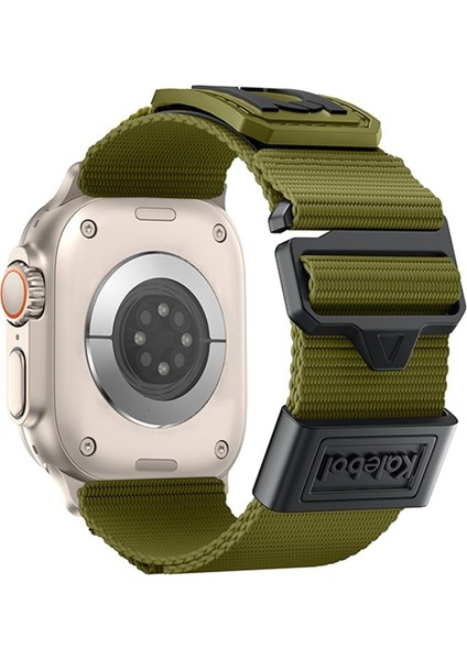 Apple Watch 46MM / 49MM / 45MM / 44MM Için Naylon Saat Kayışı (Yurt Dışından) fiyatları