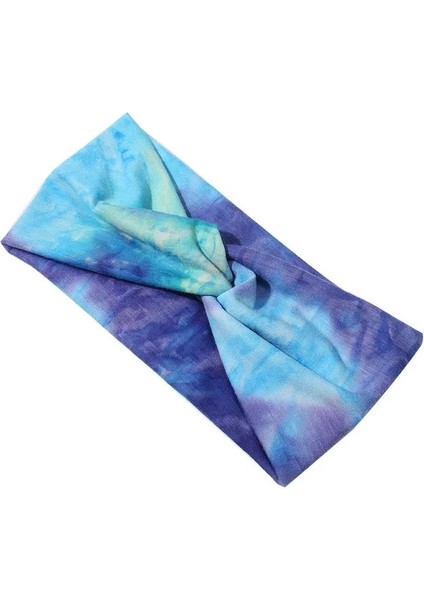 Stil 9 2022 Yeni Moda Bohem Stili Bantlar Headwraps Kadın Saç Bandı Boho Moda Saç Bun Maker At Kuyruğu Tutucu Saç Aksesuarları (Yurt Dışından)