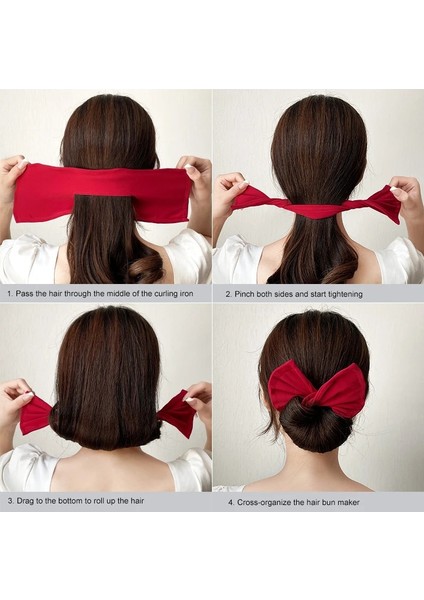 Stil 9 2022 Yeni Moda Bohem Stili Bantlar Headwraps Kadın Saç Bandı Boho Moda Saç Bun Maker At Kuyruğu Tutucu Saç Aksesuarları (Yurt Dışından) fiyatları