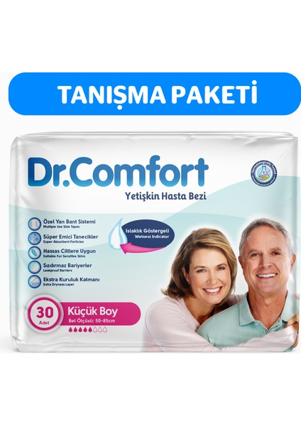 Dr Comfort Hasta Bezi Belbantlı S 30 Adet