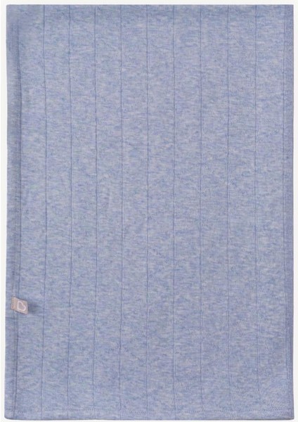 Çok Amaçlı Pamuklu Bebek Örtüsü 100x100 cm Mavi Melanj fiyatları