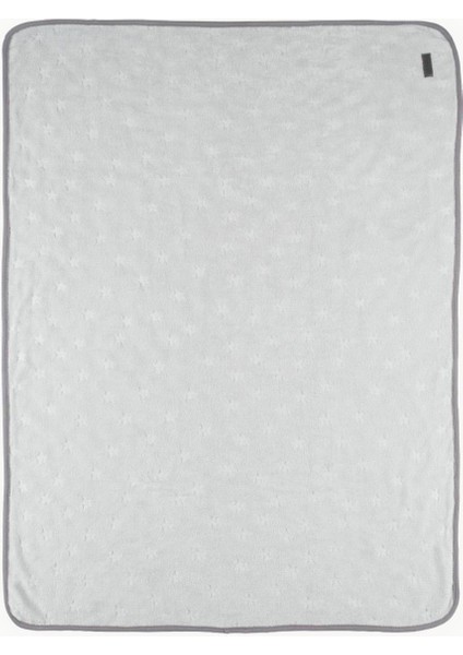 Çift Katlı Bebek Battaniyesi Üçgen Yıldız Desenli Yeşil 80X100 cm fırsatları