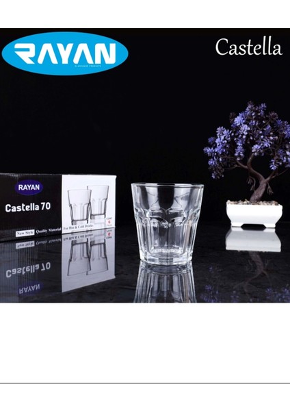 Castella 70 Model 6'lı Su Bardağı -81732