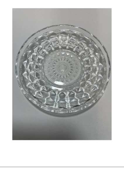 Alin Adela 6'lı Cam Çay Tabağı Çay Tabak Altlığı -RYG8030