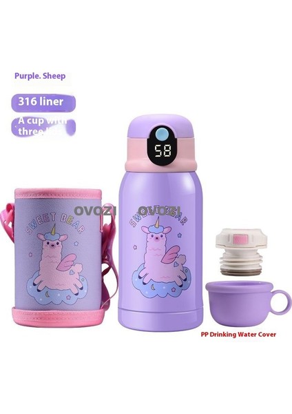 500ML 316 Paslanmaz Çelik Öğrenci Çocuk Yalıtımlı Kupa (Yurt Dışından)