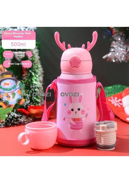 500ML 316 Paslanmaz Çelik Öğrenci Çocuk Yalıtımlı Kupa (Yurt Dışından)