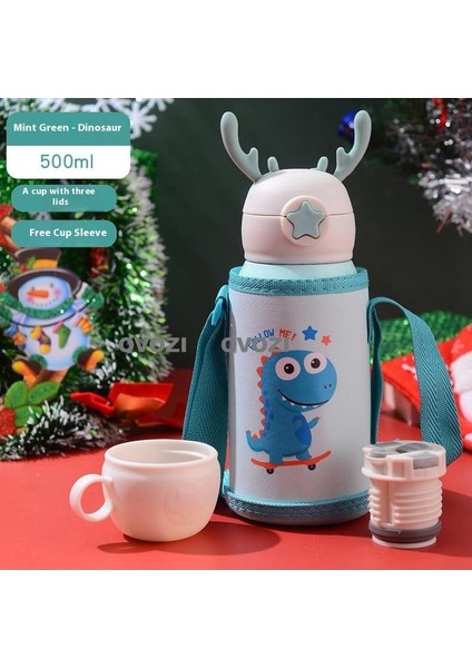 500ML 316 Paslanmaz Çelik Öğrenci Çocuk Yalıtımlı Kupa (Yurt Dışından)