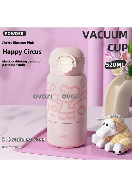 316 Paslanmaz Çelik Öğrenci Çocuk Isı Yalıtım Kabı Düşmeye Dalı Büyük Kapasite (Yurt Dışından)