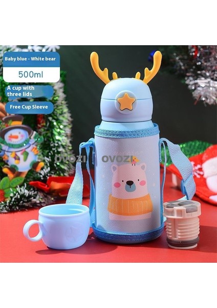 500ML 316 Paslanmaz Çelik Öğrenci Çocuk Yalıtımlı Kupa (Yurt Dışından)