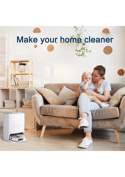 Eufy X10 Pro Omni Elektrikli Süpürge Ana Yan Fırça Hepa Filtreler Paspas Bezi Toz Torbaları Aksesuarlar (Yurt Dışından) indirimleri