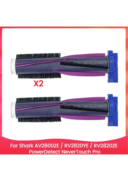 Shark AV2800ZE/RV2820YE/RV2820ZE Powerdetect Nevertouch Pro Robot Süpürge Için 2 Adet Ana Fırça, Fırça Rulosu Değiştirme (Yurt Dışından)