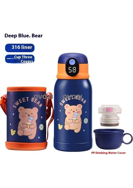 500ML 316 Paslanmaz Çelik Öğrenci Çocuk Yalıtımlı Kupa (Yurt Dışından)