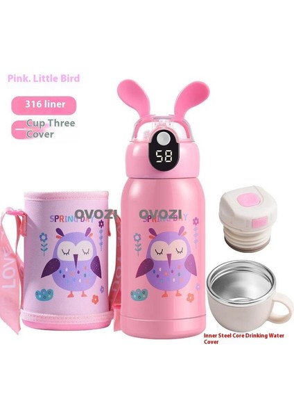 500ML 316 Paslanmaz Çelik Öğrenci Çocuk Yalıtımlı Kupa (Yurt Dışından)